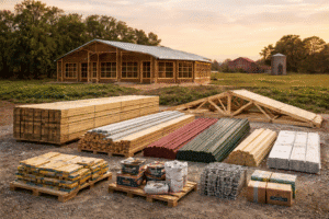 Materials for Your Pole Barn Construction