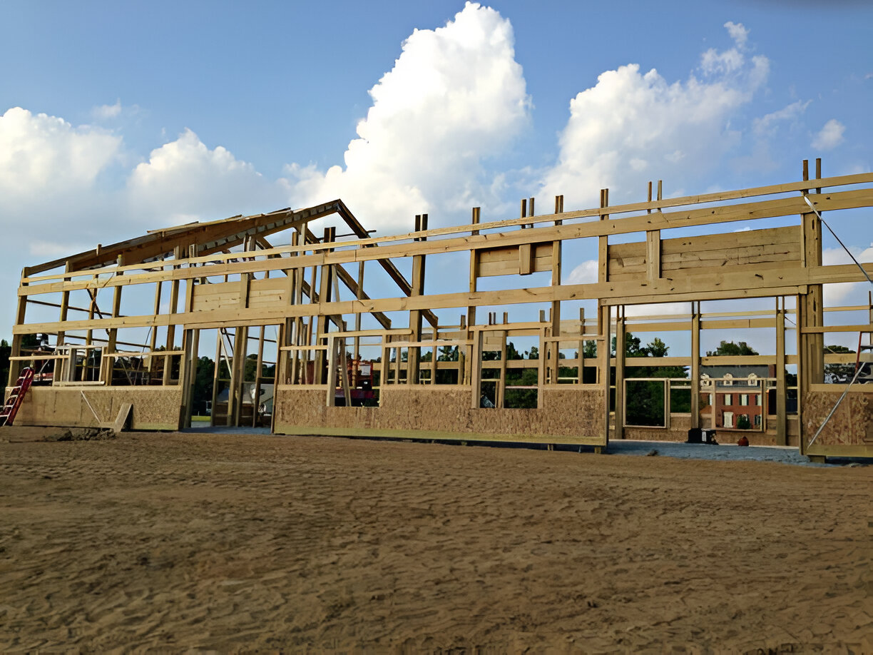 Wood Frame-Wolf-Barn