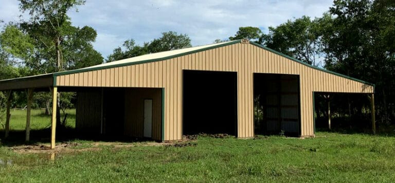 Custom Pole Barn Builders In OK And TX - Wolf Barns & Supply